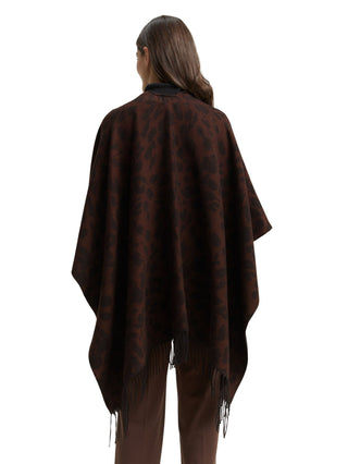 Cape mit Leo-Print