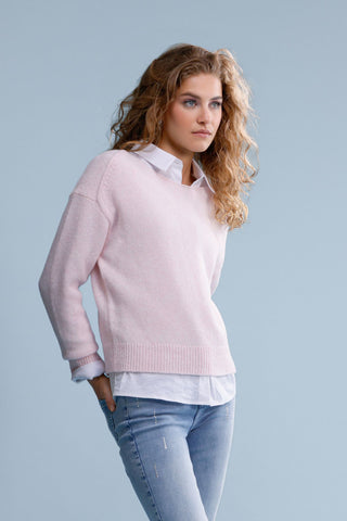 Pullover, light rose