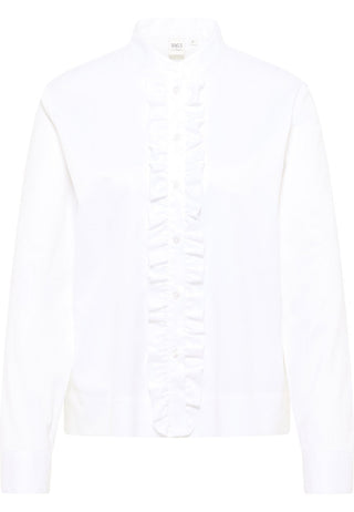 Soft Luxury Shirt Bluse Twill Langarm