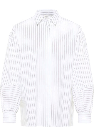 Bluse Popeline Langarm