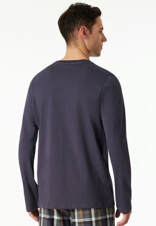 Langarmshirt V-Ausschnitt