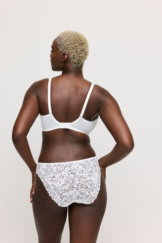 RUPI natur halb unterlegter BH tiefdek.