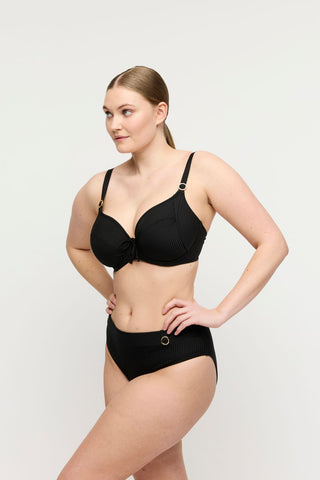 DELRAY schwarz Bikini Taillenslip