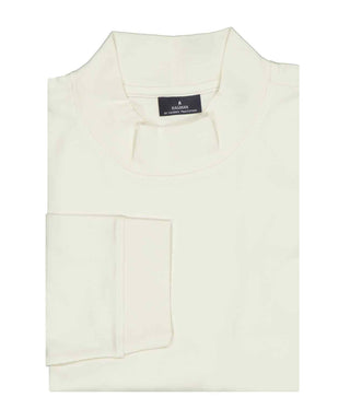 Pima-Shirt mit Bund, Langarm