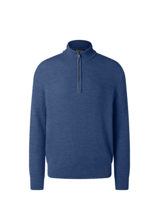 Pullover Stehkragen Zip 1/1 Arm