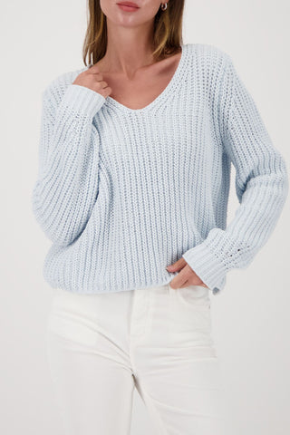 Pullover, ice blue
