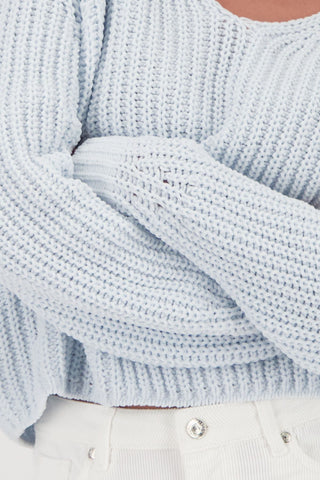 Pullover, ice blue