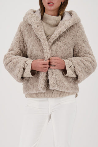 Jacke, lattemacchiato