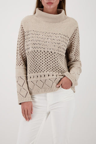 Pullover, lattemacchiato