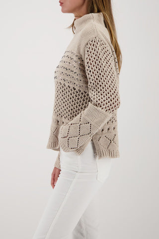 Pullover, lattemacchiato