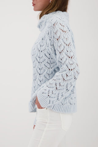 Pullover, ice blue