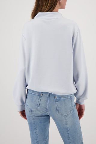 Sweatshirt, ice blue