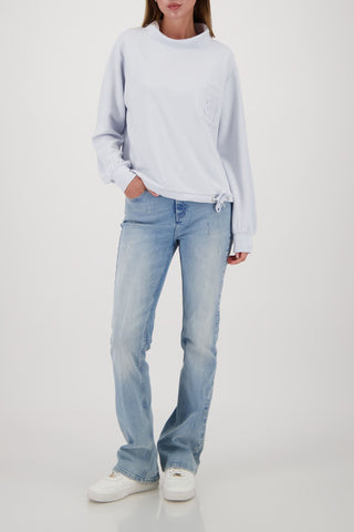 Sweatshirt, ice blue