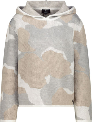Pullover, lattemacchiato gemustert