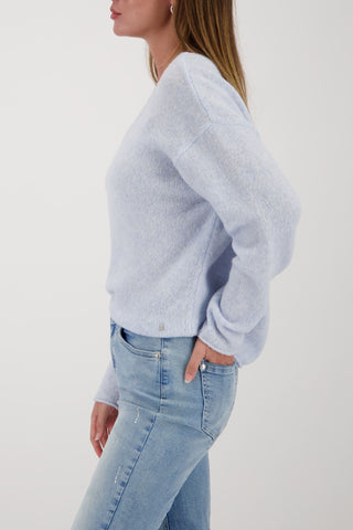 Pullover, ice blue