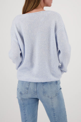 Pullover, ice blue