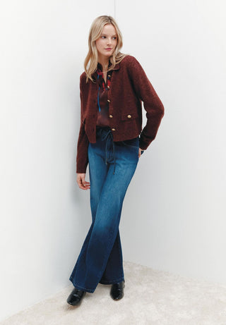 Cardigan mit dekorativen Kn√∂pfen