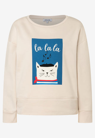Sweatshirt mit Frontprint