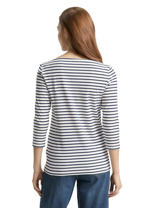 Langarmshirt mit Streifenmuster