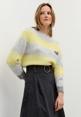 Pullover mit Blockstreifen