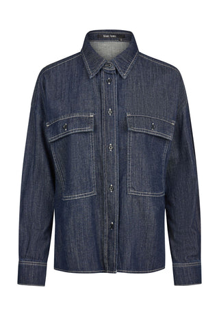 Jeanshemd mit Logostick