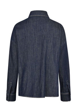 Jeanshemd mit Logostick