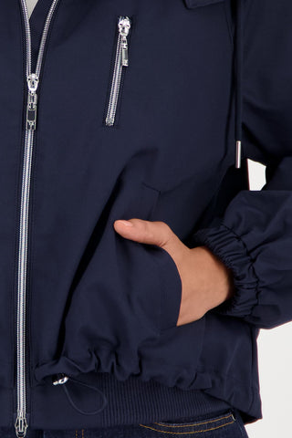 Jacke, marine