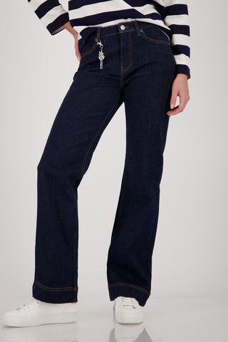 Hose, dark denim