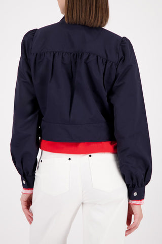 Jacke, marine