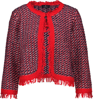Strickjacke, marine