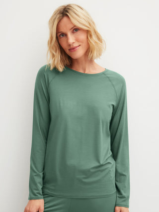DAMEN Shirt langarm