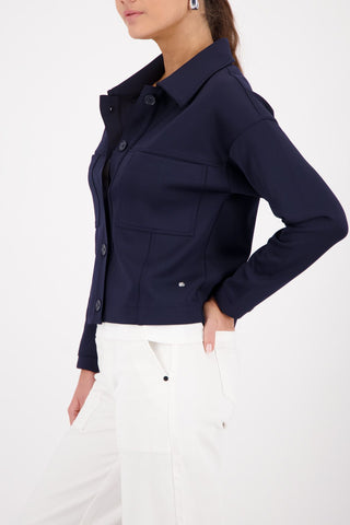 Jacke, marine