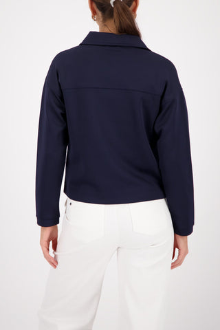 Jacke, marine