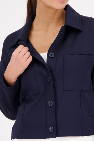 Jacke, marine