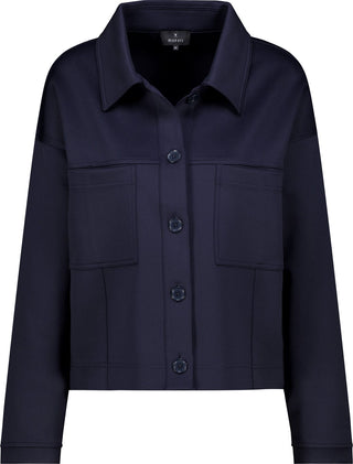 Jacke, marine