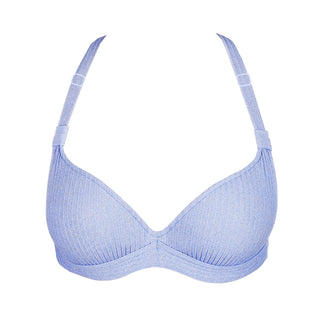TINJIS Sparkling dusk Unterlegtes Bikini-Top tief.