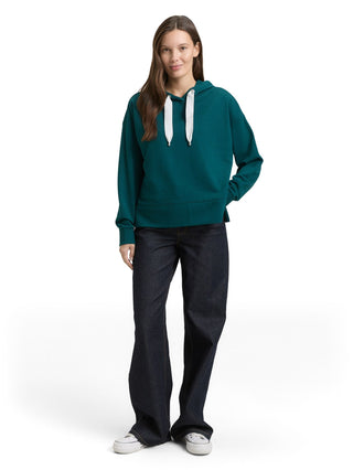 Hoodie Sweatshirt mit Herz-Detail