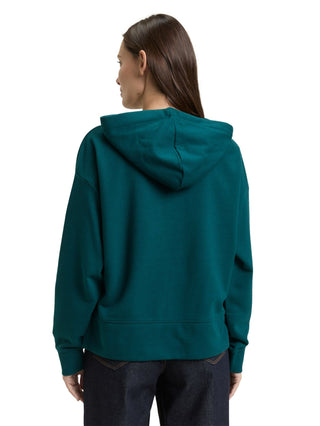 Hoodie Sweatshirt mit Herz-Detail