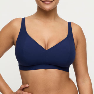 ASWAN Water Blue Triangel Bikini-Top