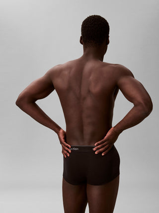 3 Pack Low Rise Trunks - Icon Cotton Stretch