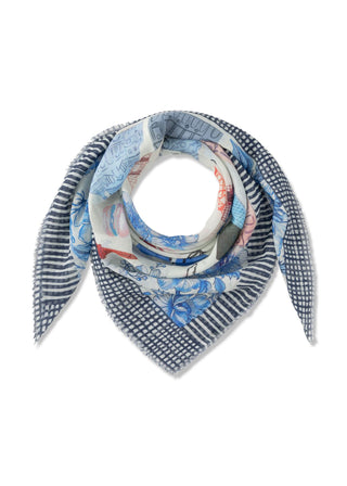 Tuch aus leichter Baumwolle mit Paris-Motiven