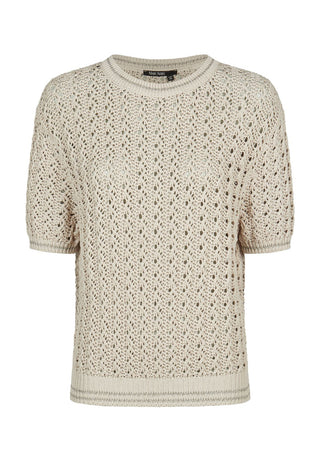Pullover mit Lurex-Ringeln