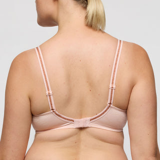 BRIANA pearly pink Unterlegter BH Herzform