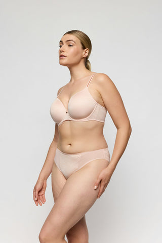 BRIANA pearly pink Unterlegter BH Herzform