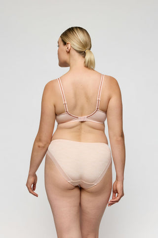 BRIANA pearly pink Unterlegter BH Herzform