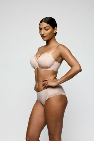 BRIANA pearly pink Hotpants