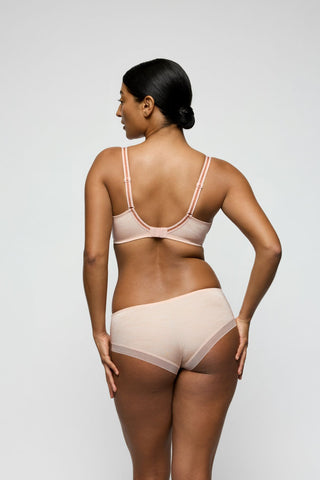 BRIANA pearly pink Hotpants