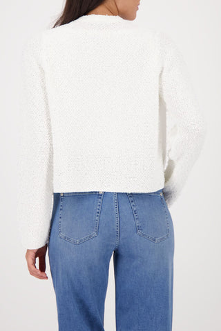 Strickjacke, off-white