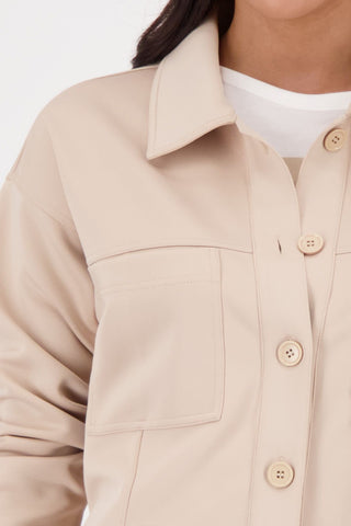 Jacke, sand