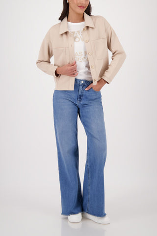 Jacke, sand